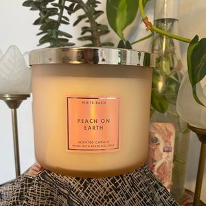 New Peach On Earth B&BW 3 Wick Candle